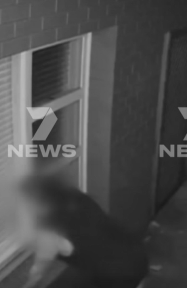 The man was caught twice on CCTV footage. Picture: 7NEWS Adelaide