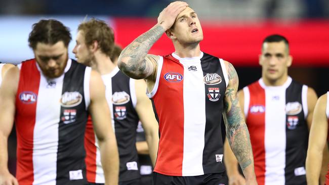 Tim Membrey after St Kilda’s loss to Collingwood.