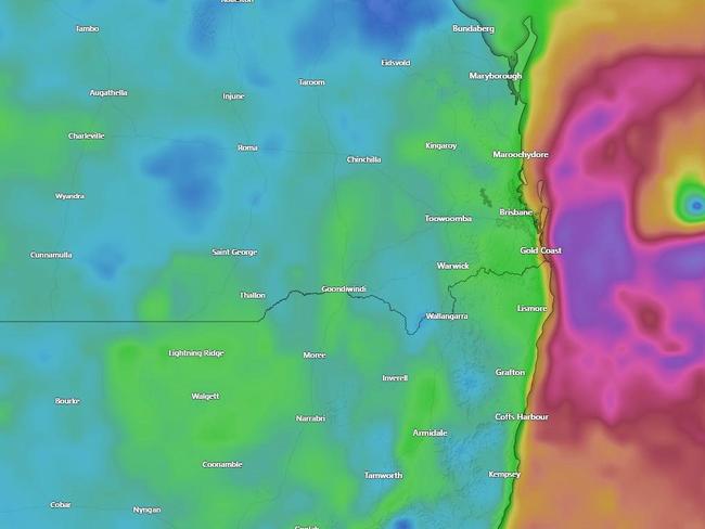 Tropical Cyclone Alfred nears east coast