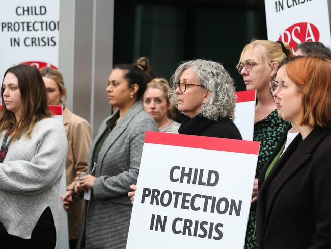 Child protection caseworkers say the system is in crisis. Picture: Newswire / Gaye Gerard