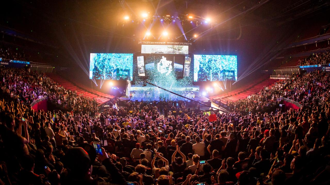 Scenes from the Intel Extreme Masters Counter Strike: Global Offensive competition held in Sydney in 2017. The competition returns to Australia in 2018 with a $US250,000 prize pool.