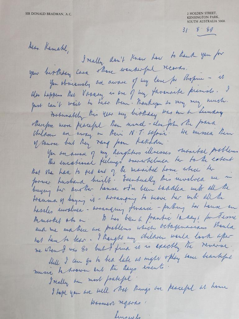 Don Bradman: private letters reveal remarkable insight into cricket ...