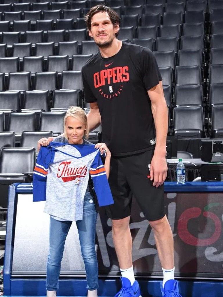 Boban Marjanovic of the Dallas Mavericks poses for a portrait