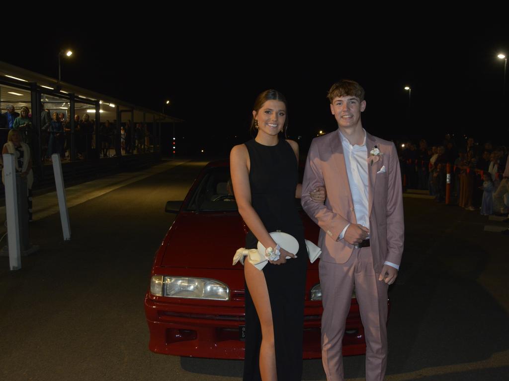Arabella Donaldson and Cooper Wedrat at the Our Lady of the Southern Cross College Formal May 24th 2024
