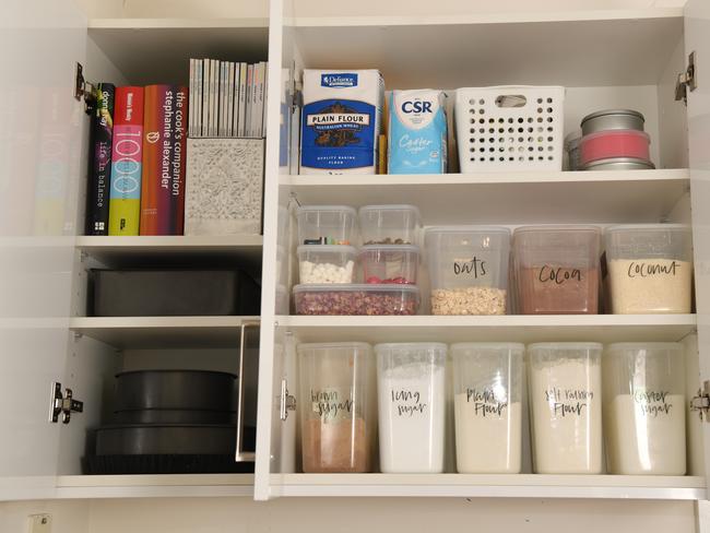 A streamlined and organised pantry makes life easier. Picture: Tricia Watkinson