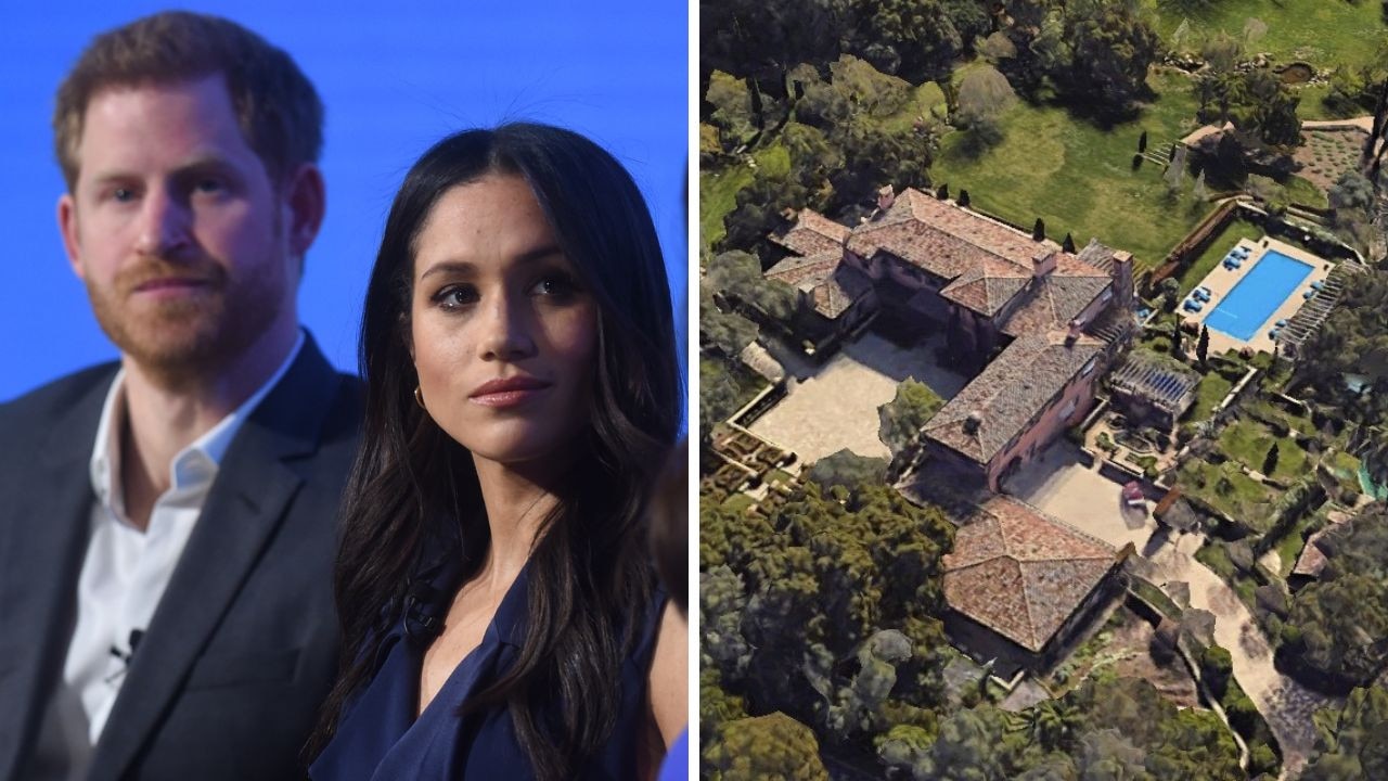 Hidden costs of Harry, Meghan’s $23m home revealed. Picture: Eddie Mulholland – WPA Pool/Getty Images; Supplied