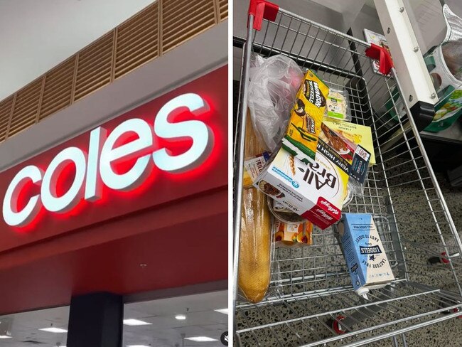 Coles shoppers lash supermarket for ‘annoying checkout problem’. Picture: Facebook