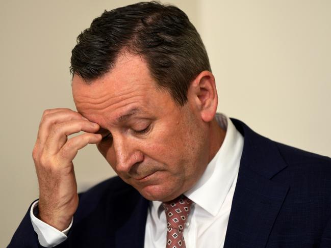 Premier Mark McGowan has criticised the Australia government’s Olympics decision. Picture: NCA NewsWire/Sharon Smith