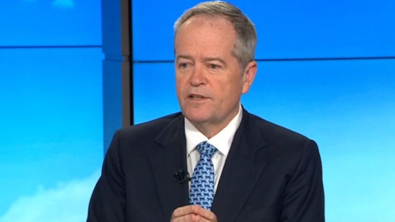 Bill Shorten said he had his fingers crossed the RBA wouldn’t lift rates.