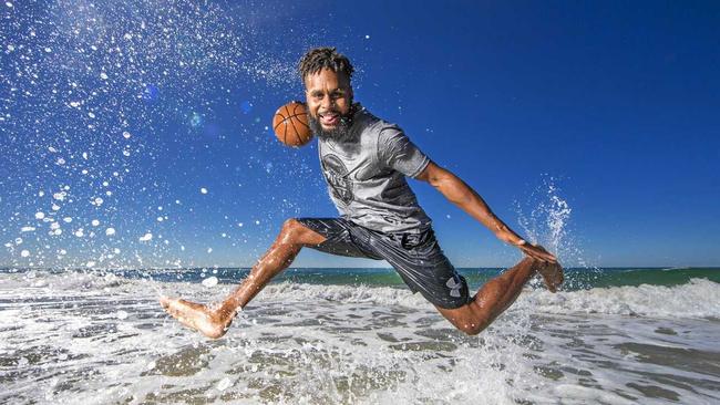 ON BOARD: NBA star Patty Mills is the latest addition to the Gold Coast Commonwealth Games ambassador team. Picture: Nigel Hallett