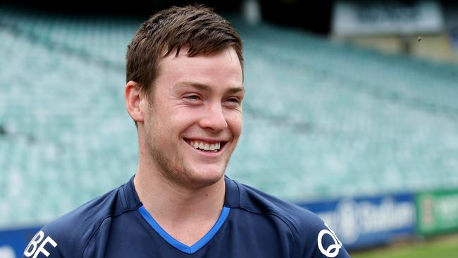 Roosters recruit Luke Keary is relishing a fresh start in 2017. Picture: Gregg Porteous
