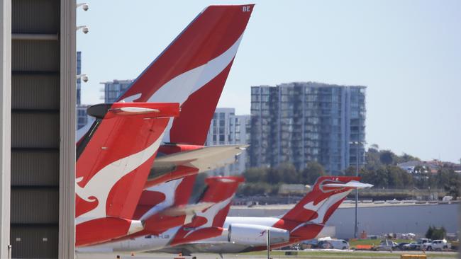 Australia’s international travel ground to a halt in March 2020 when Covid-19 spread all over the world. Picture: NCA NewsWire Christian Gilles