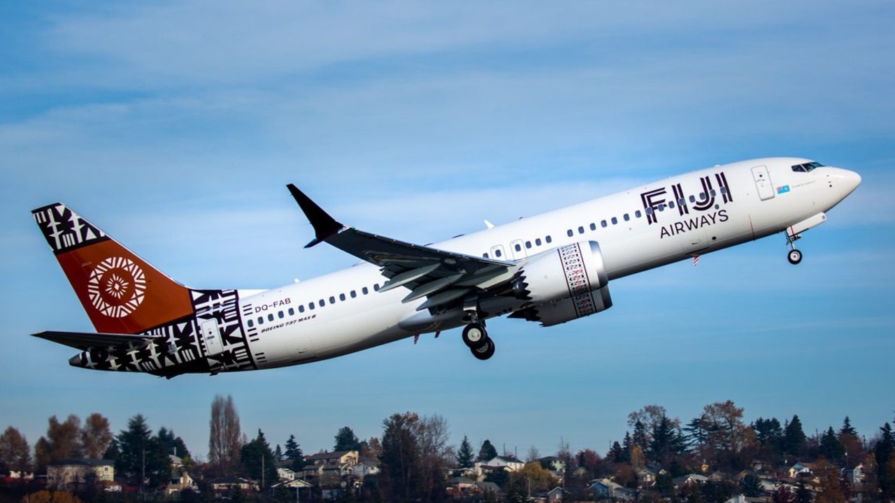 Fiji Airways have not grounded their Boeing 737 MAX aircraft. Picture: Boeing.