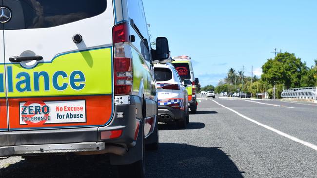 A serious crash in Caloundra has left one person in a critical condition.