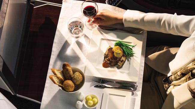 Flight review: ‘The best in-flight meal I’ve eaten all year’