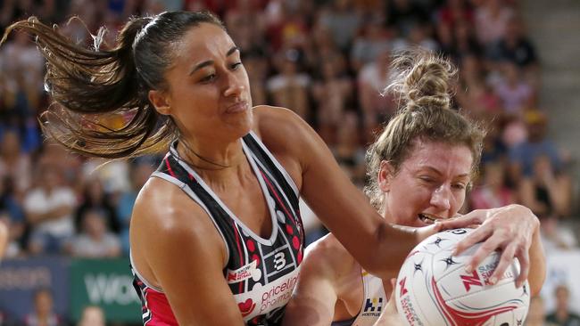 Adelaide Thunderbirds star Maria Folau.