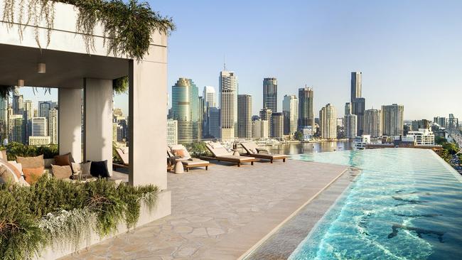 Skye Apartments will have the best public pool deck in Brisbane.