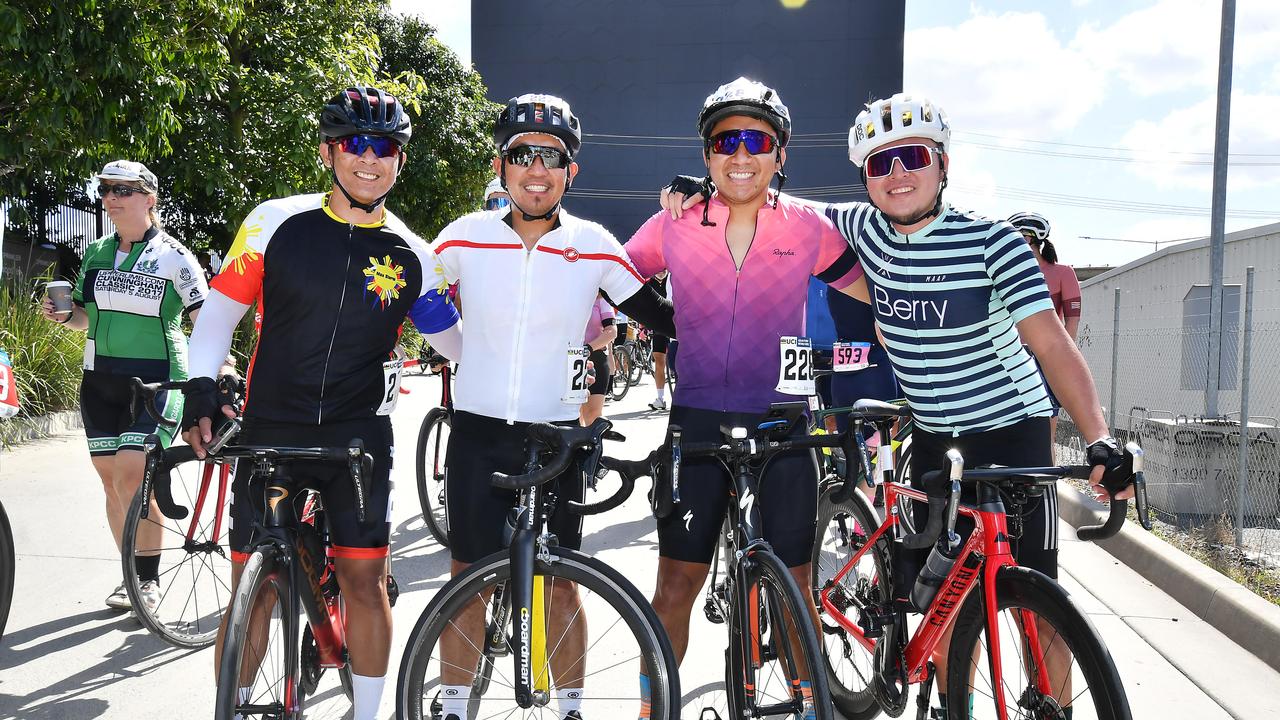 Tour de Brisbane. Sunday April 14, 2024. Picture, John Gass