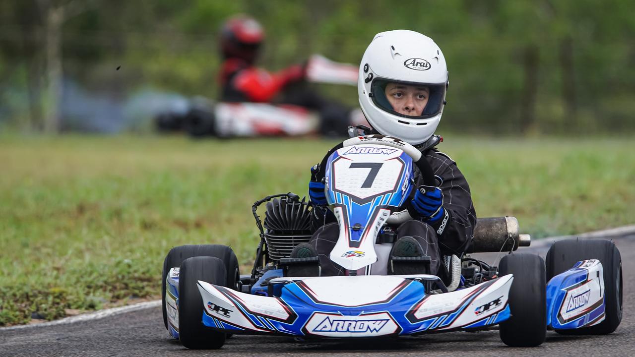 Jure Portelli races in the Whitsunday Club Championships. Picture: NateDogg Photography