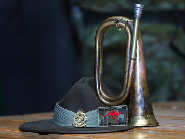 This Anzac Day, 100 years after the guns fell silent on the Western Front, Australian diggers continue to serve in war ravaged countries. Picture: Gary Ramage