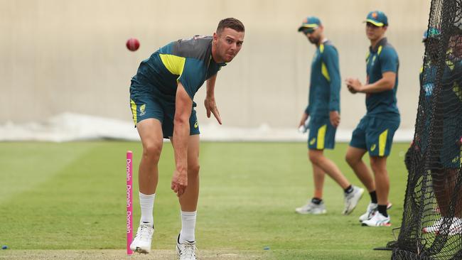 Josh Hazlewood is ready for his comeback from a hamstring injury. Picture: Brett Costello