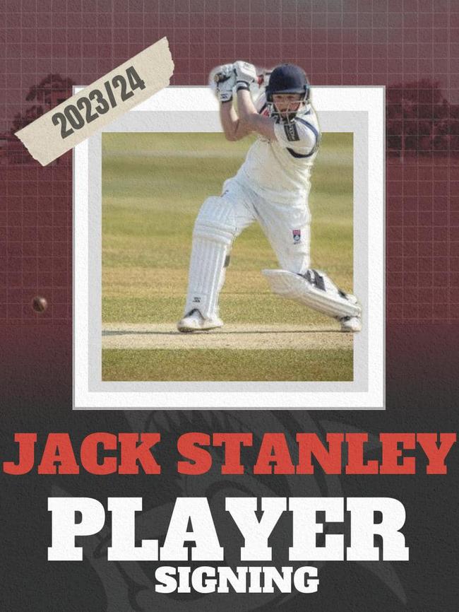 Jack Stanley has joined Bonbeach. Picture: Facebook