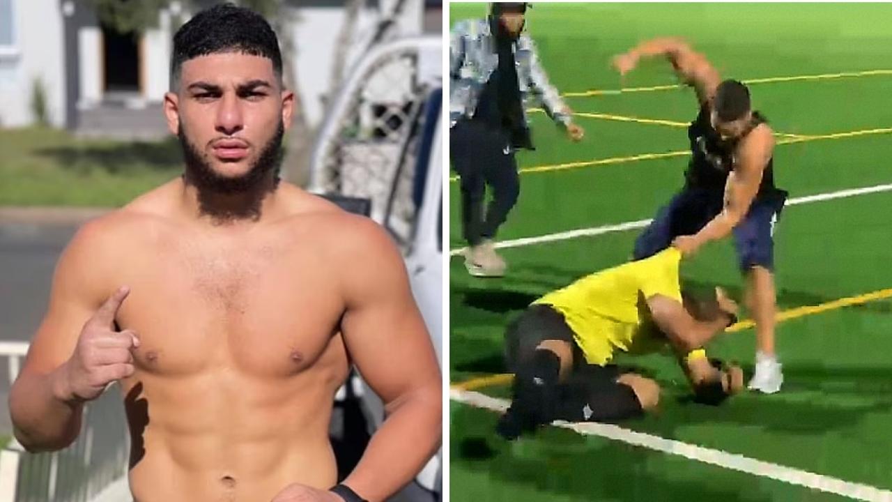 Adam Abdallah is accused of beating a referee following a community match.