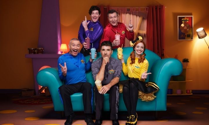 I Now Hate Music Simon Cowell Brings The Lol As He Joins The Wiggles Kidspot