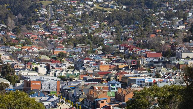 Hobart city. Picture: Richard Jupe.