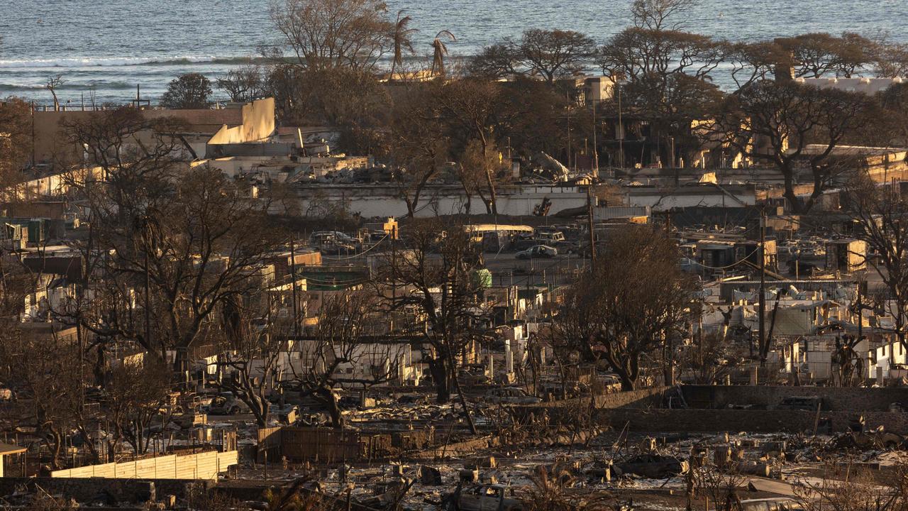 The resort city has been devastated by the fire. Yuki Iwamura/AFP