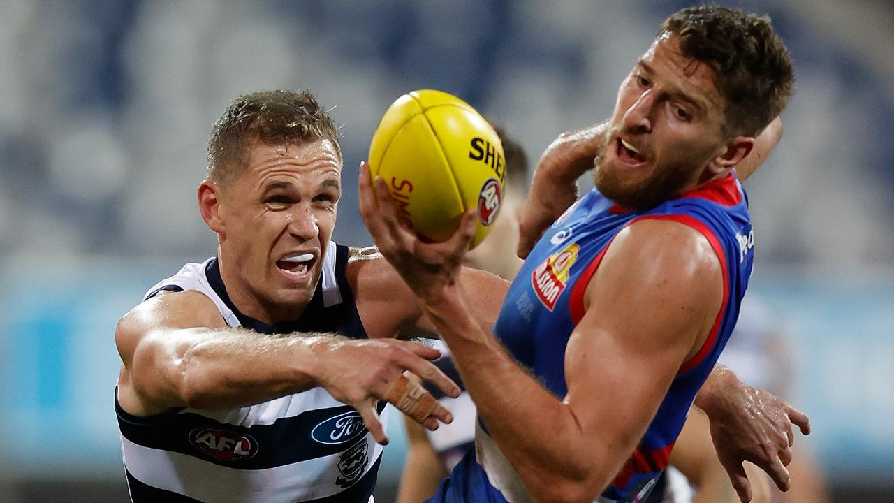 Joel Selwood has been a warrior for the Cats. Picture: Getty Images