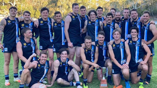 Bridgewater-Callington Raiders after defeating rival Mount Lofty to retain the Neil Cutting Memorial Challenge Cup. Picture: Supplied