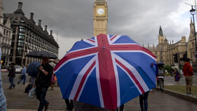 An American tourist near the Houses of Parliament in London has some advice for the British public in the wake of the historic vote to leave the European Union.