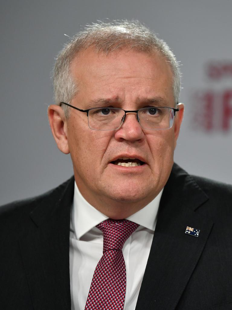 Prime Minister Scott Morrison. Picture: NCA NewsWire/Joel Carrett