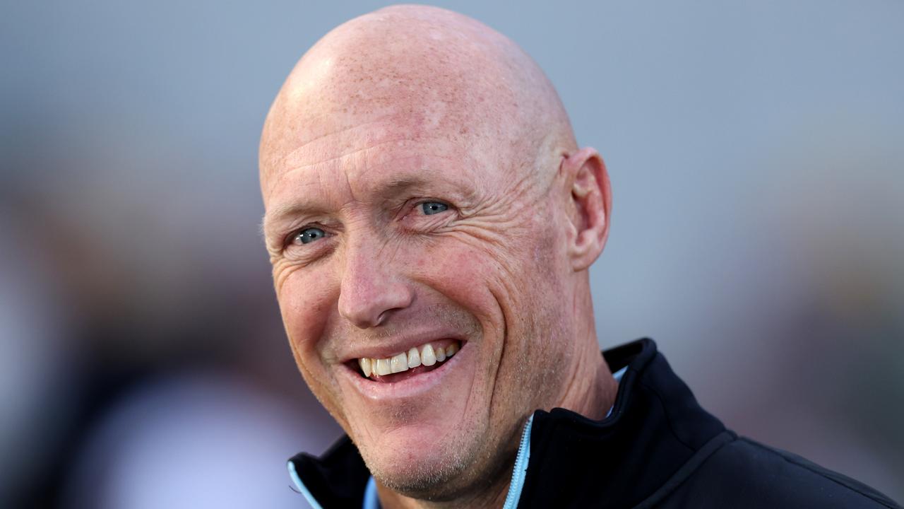 Craig Fitzgibbon helped lift Cronulla into the top four in his first season at the Sharks. Picture: Getty