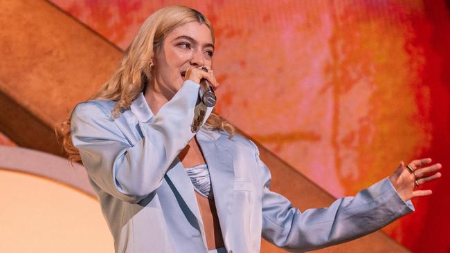 Adelaide Festival 2023. Lorde performs at Adelaide Entertainment Centre. Picture: Andrew Beveridge, supplied