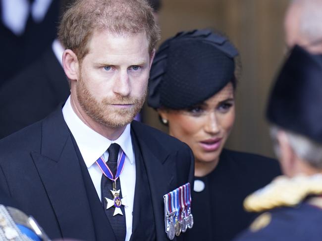 Prince Harry expects the royal family to apologise to his wife. Picture: Danny Lawson – WPA Pool/Getty Images