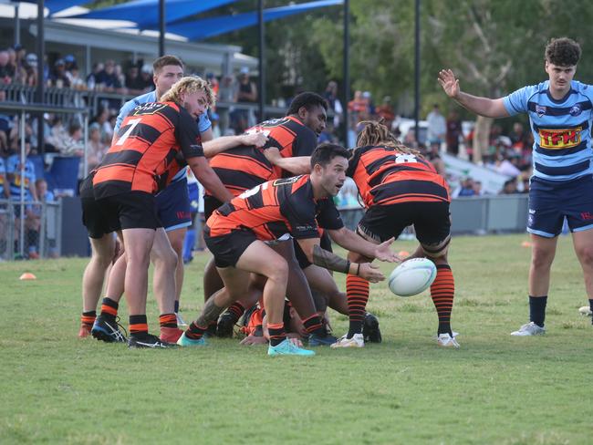GCDRU round 2. Helensvale vs. Coomera. 1st Grade. 13 April 2024 Helensvale Picture by Richard Gosling