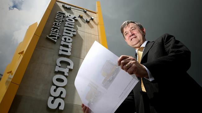 Vice Chancellor Professor Peter Lee has overseen huge growth at Southern Cross University. Photo: Glenn Hampson