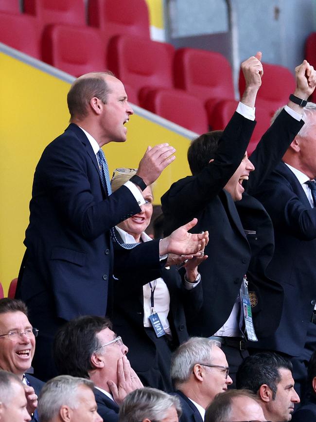 Prince William was there in July this year during the UEFA Euro 2024. Picture: Carl Recine/Getty Images