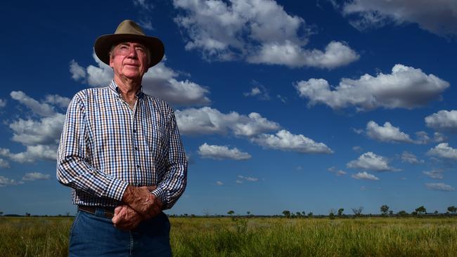 Don McDonald on Devoncourt Station south of Cloncurry. Picture: Evan Morgan