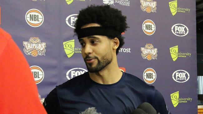 <s1>MIXED FORTUNES: </s1>‘Headband Melo’ of the Cairns Taipans is hoping his look will bring a little more luck. <ld pattern=" "/>                        <source>Picture: GETTY IMAGES.</source>