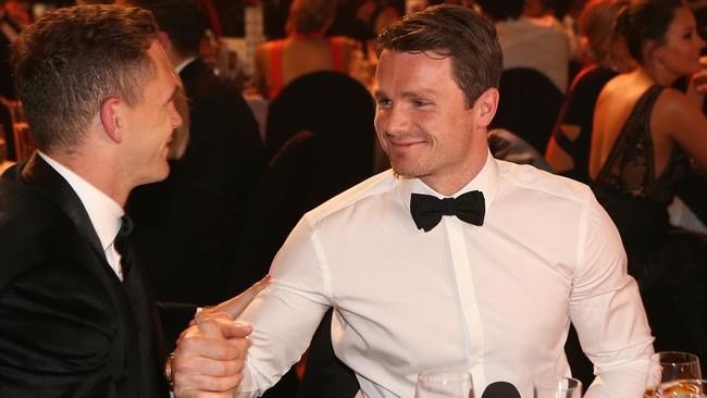 Brownlow Medal Patrick Dangerfield & Joel Selwood Picture:Wayne Ludbey