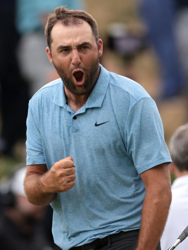 Scottie Scheffler won his sixth tournament of the year. James Gilbert/Getty Images/AFP.