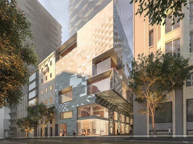 Artists impression of plans for 63 Exhibition Street, Melbourne. Picture: Supplied,