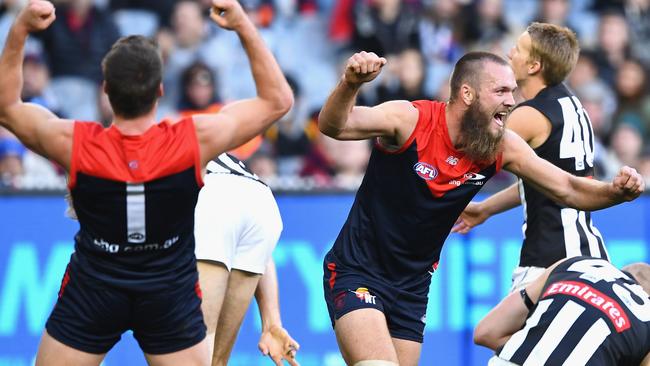 Max Gawn is hard to miss.