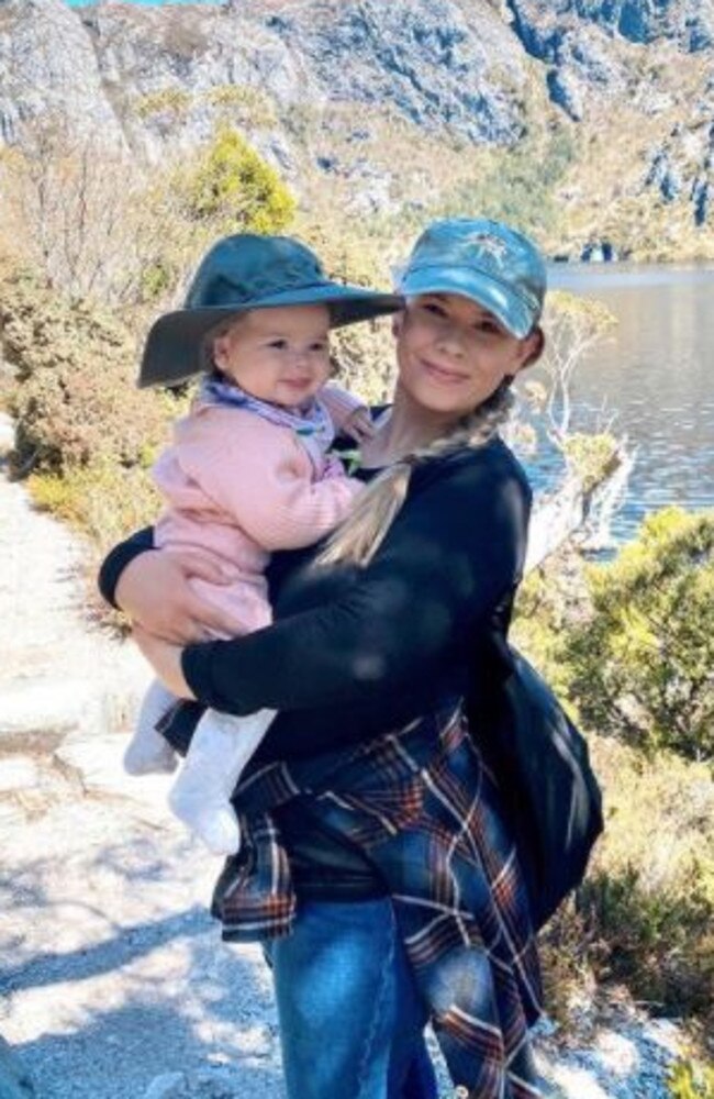 Bindi Irwin and her daughter Grace Warrior. Picture: Instagram