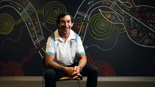 Jonathan Thurston's JT Academy is working closely with the Queensland Government to help juvenile delinquents involved in youth crime correct their behaviour and assimilate into society. Picture: Brendan Radke