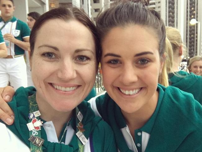 Anna Meares Tribute to Melissa Hoskins . Picture: Instagram