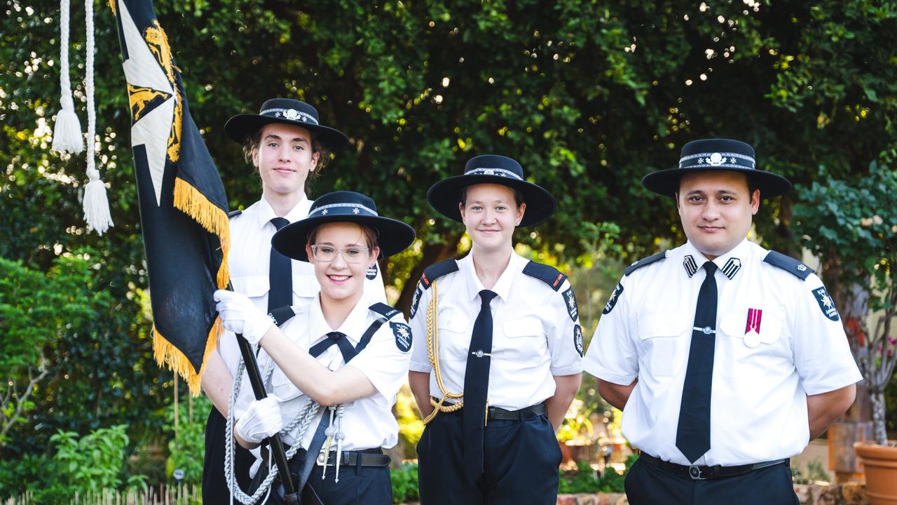 Youth members taking part in ceremonial duties. Picture: Supplied.